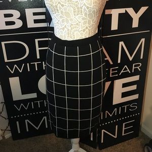 Black & White Skirt